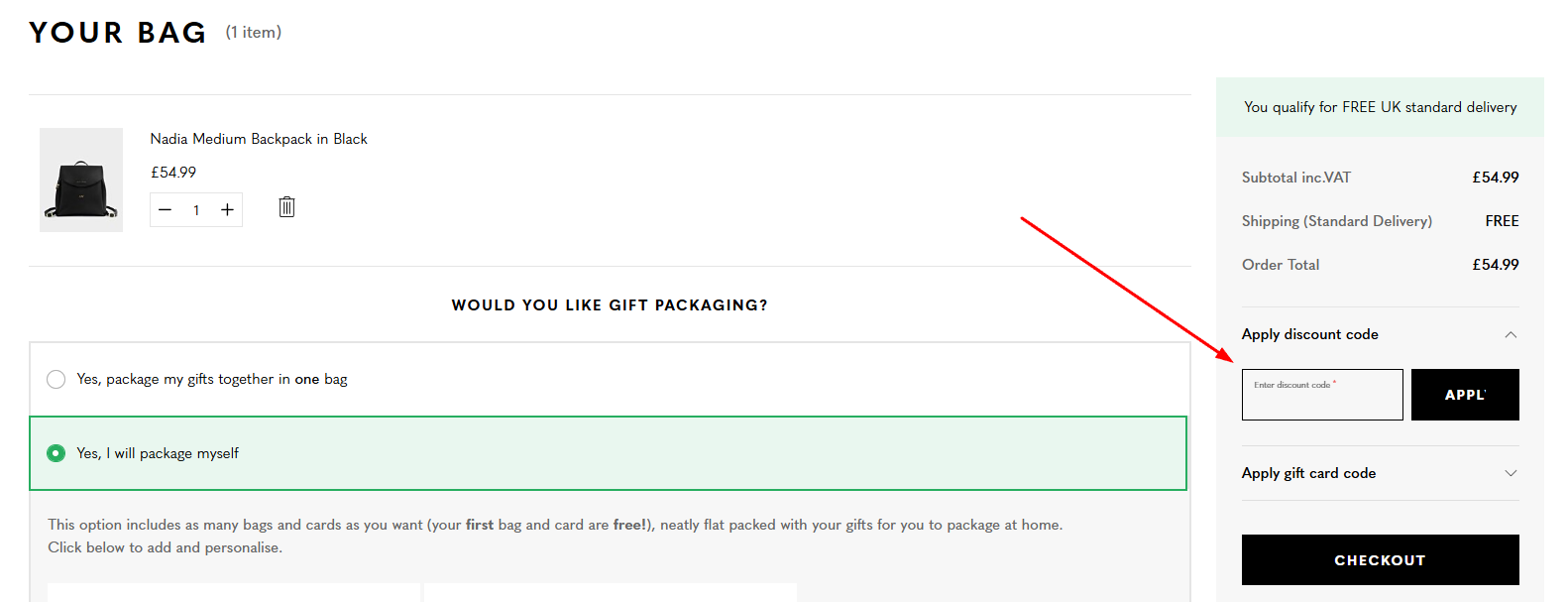 How to apply a Katie Loxton promo code